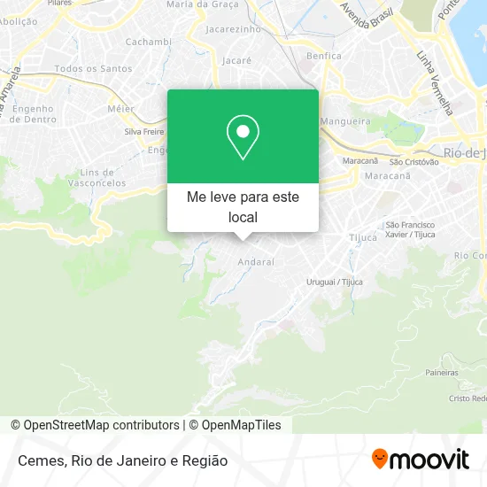 Cemes mapa