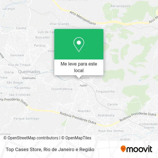 Top Cases Store mapa