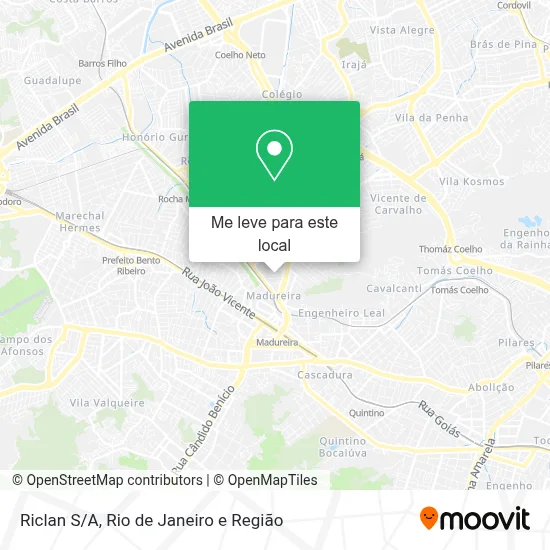 Riclan S/A mapa