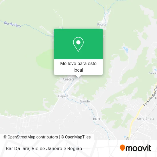 Bar Da Iara mapa