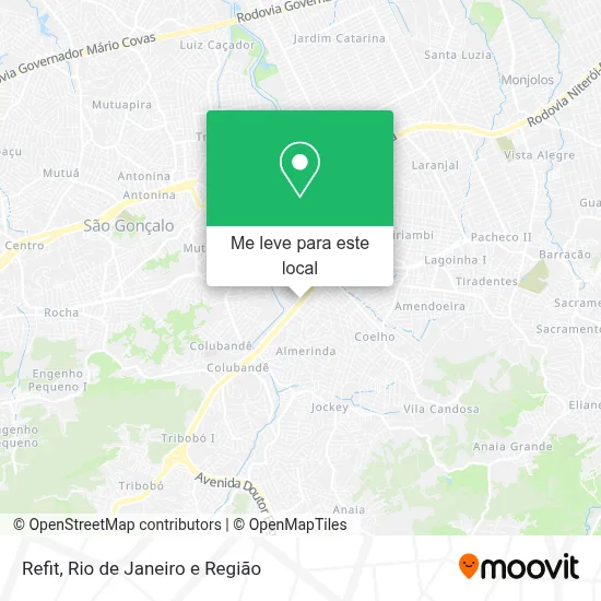 Refit mapa