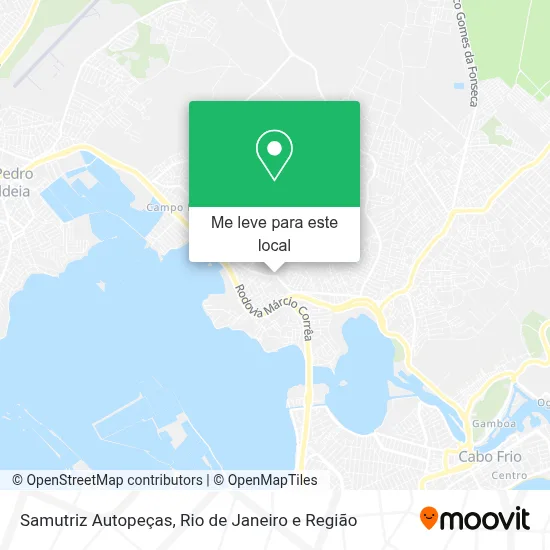 Samutriz Autopeças mapa