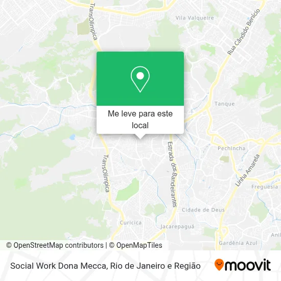 Social Work Dona Mecca mapa