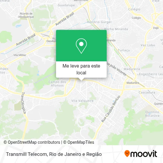 Transmill Telecom mapa