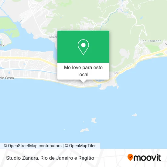 Studio Zanara mapa