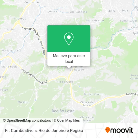 Fit Combustíveis mapa