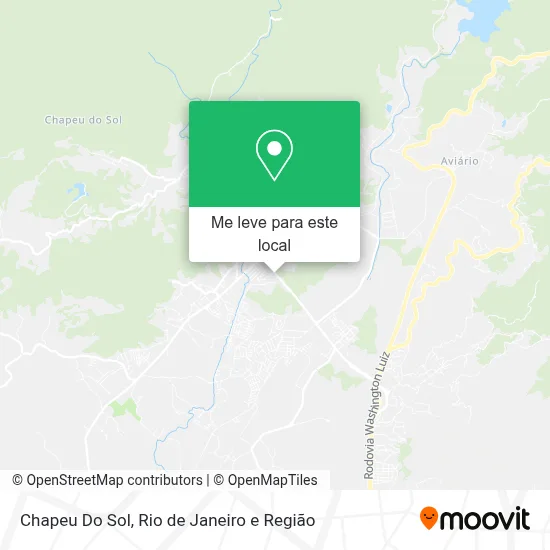 Chapeu Do Sol mapa