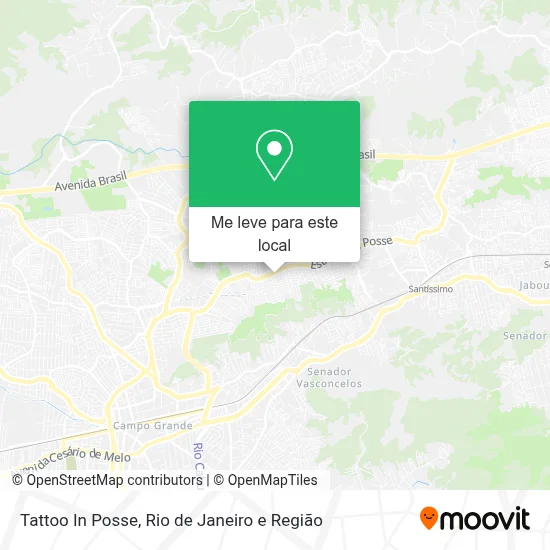 Tattoo In Posse mapa
