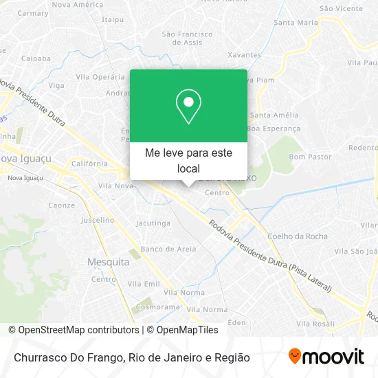 Churrasco Do Frango mapa