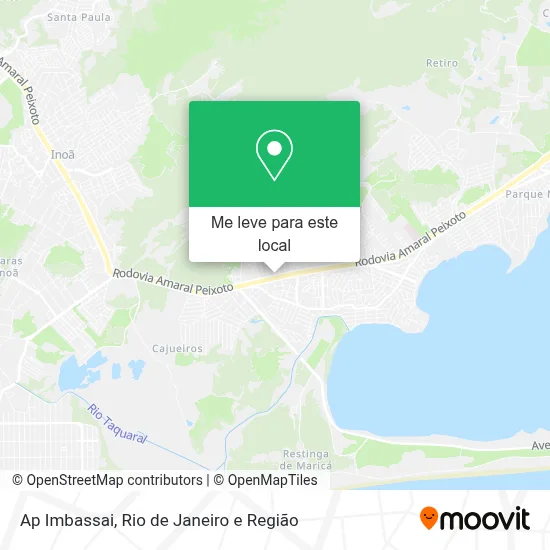 Ap Imbassai mapa
