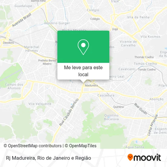 Rj Madureira mapa