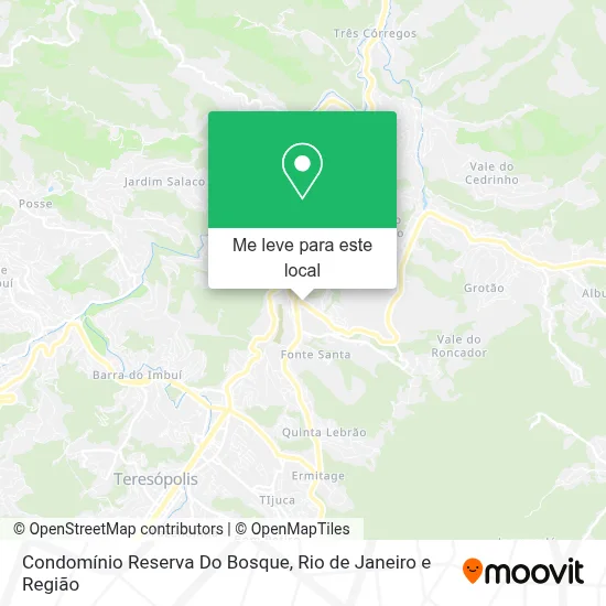 Condomínio Reserva Do Bosque mapa