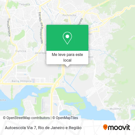 Autoescola Via 7 mapa