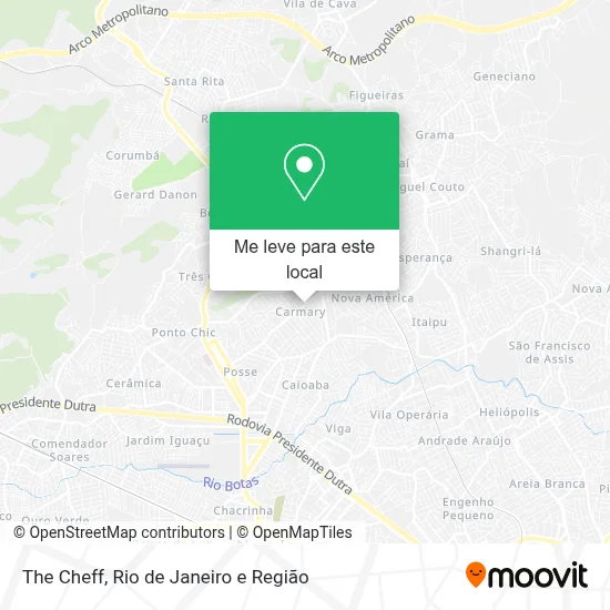 The Cheff mapa
