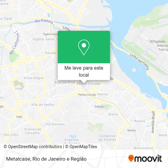 Metalcase mapa