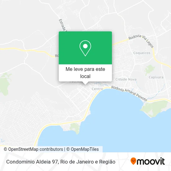 Condominio Aldeia 97 mapa
