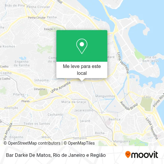 Bar Darke De Matos mapa