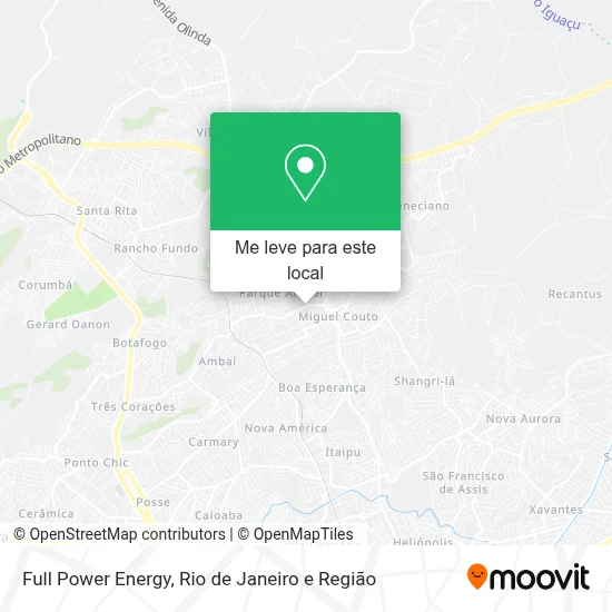 Full Power Energy mapa