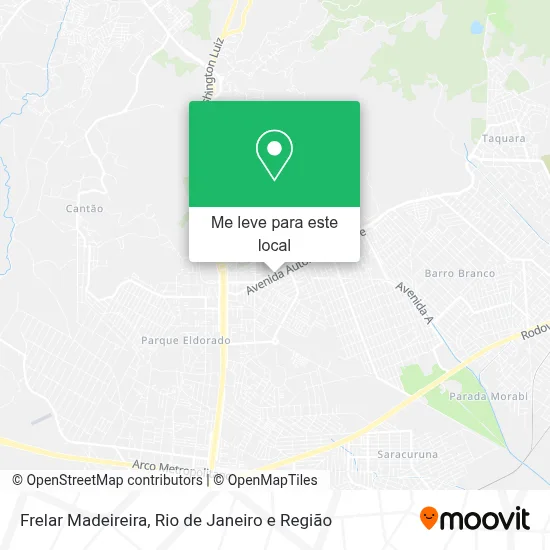 Frelar Madeireira mapa