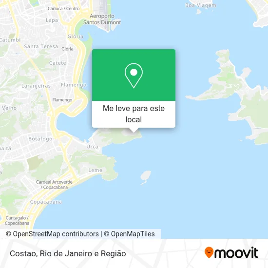 Costao mapa