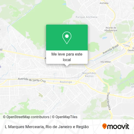 L Marques Mercearia mapa