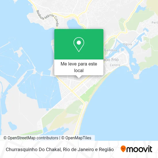 Churrasquinho Do Chakal mapa