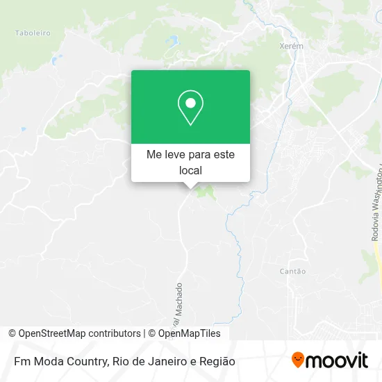 Fm Moda Country mapa