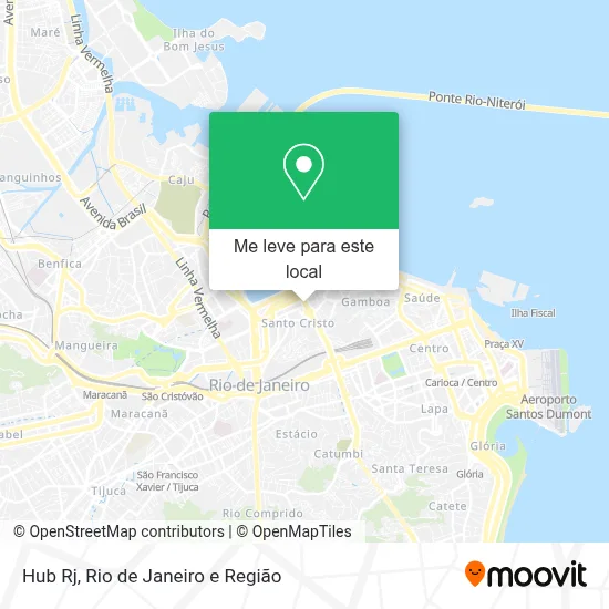 Hub Rj mapa