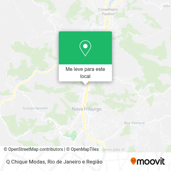 Q Chique Modas mapa