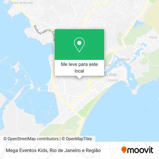 Mega Eventos Kids mapa