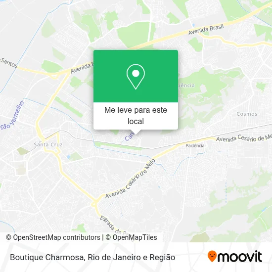 Boutique Charmosa mapa