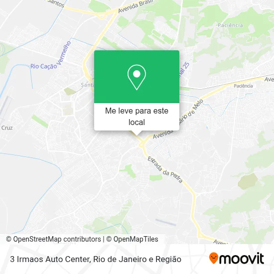 3 Irmaos Auto Center mapa