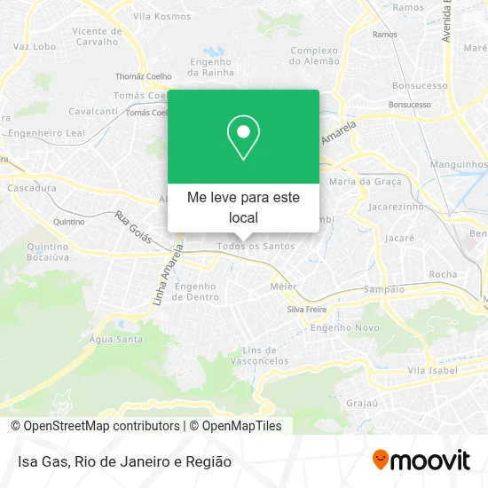 Isa Gas mapa