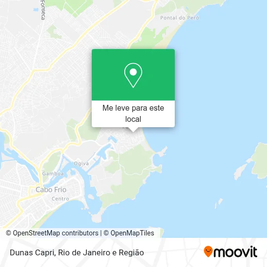 Dunas Capri mapa
