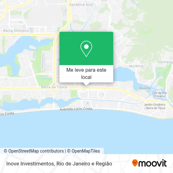 Inove Investimentos mapa