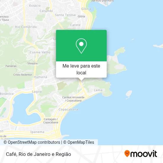 Café mapa