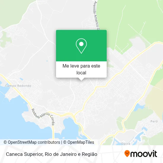 Caneca Superior mapa
