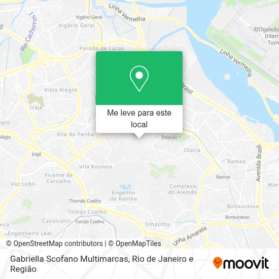Gabriella Scofano Multimarcas mapa