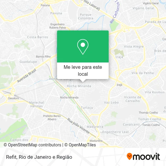 Refit mapa