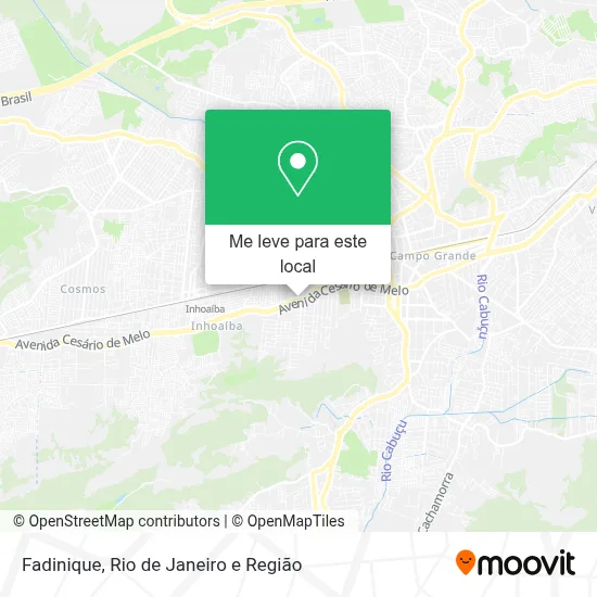 Fadinique mapa