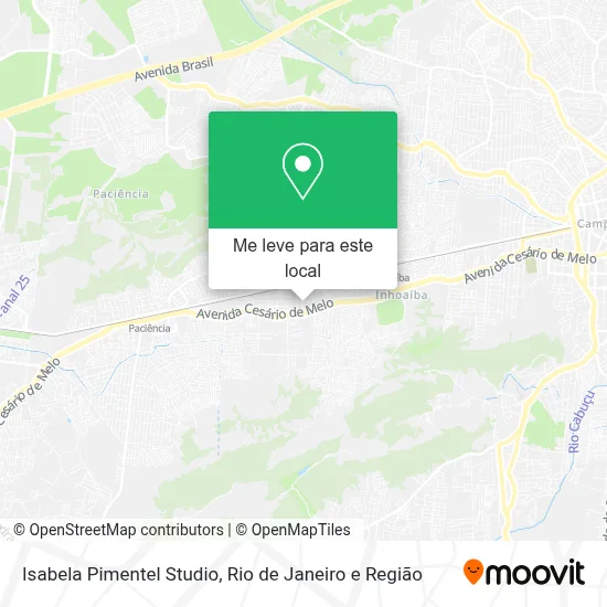 Isabela Pimentel Studio mapa