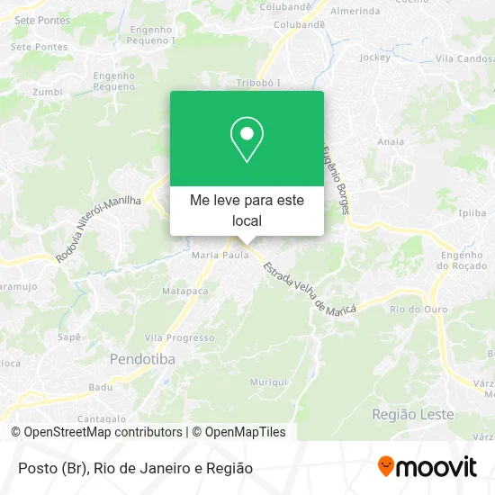 Posto (Br) mapa