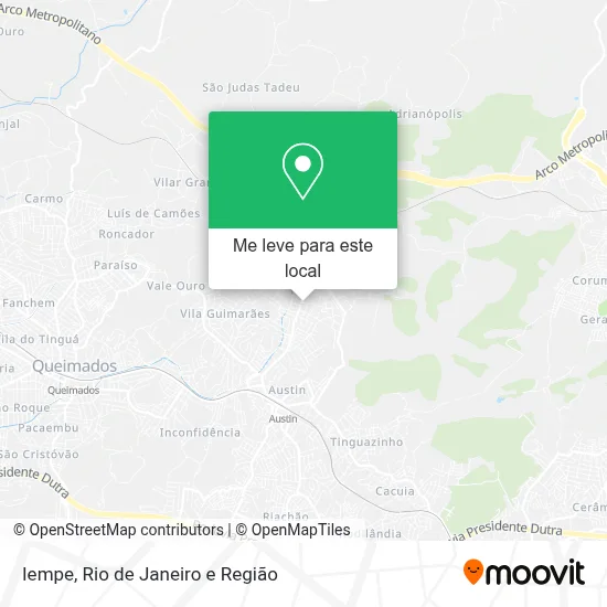 Iempe mapa