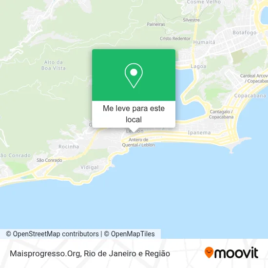 Maisprogresso.Org mapa