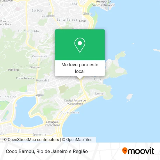 Coco Bambu mapa