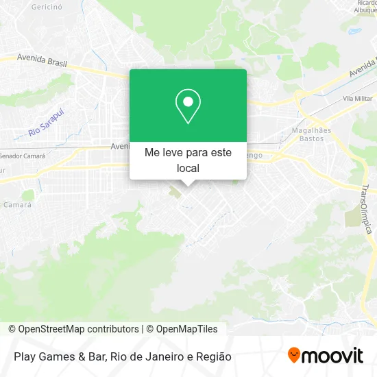 Play Games & Bar mapa