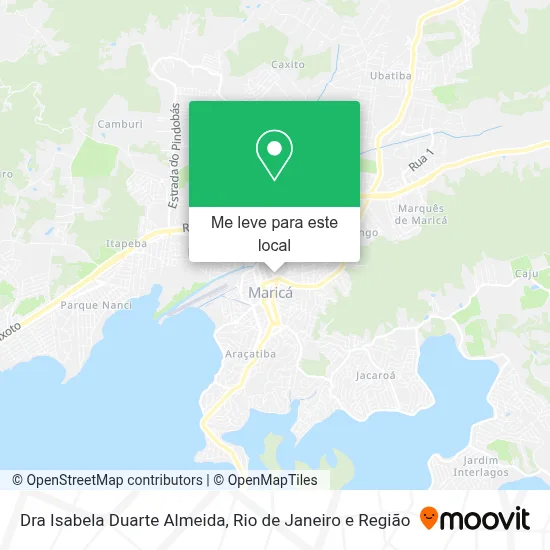 Dra Isabela Duarte Almeida mapa