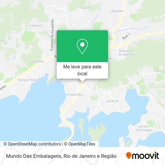 Mundo Das Embalagens mapa