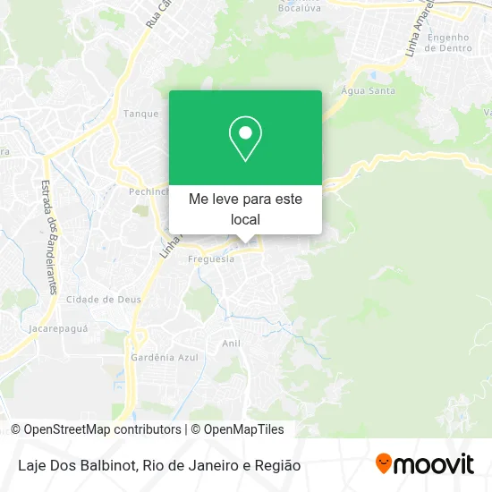 Laje Dos Balbinot mapa
