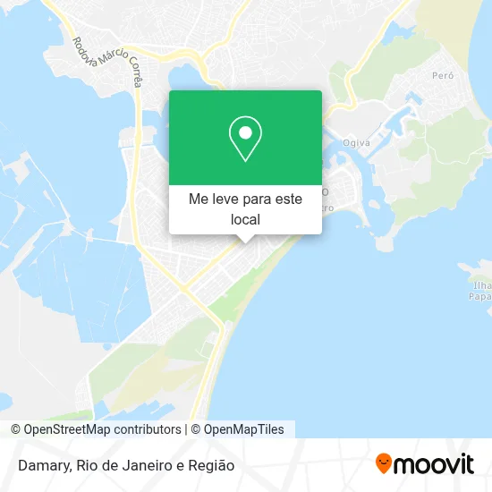Damary mapa